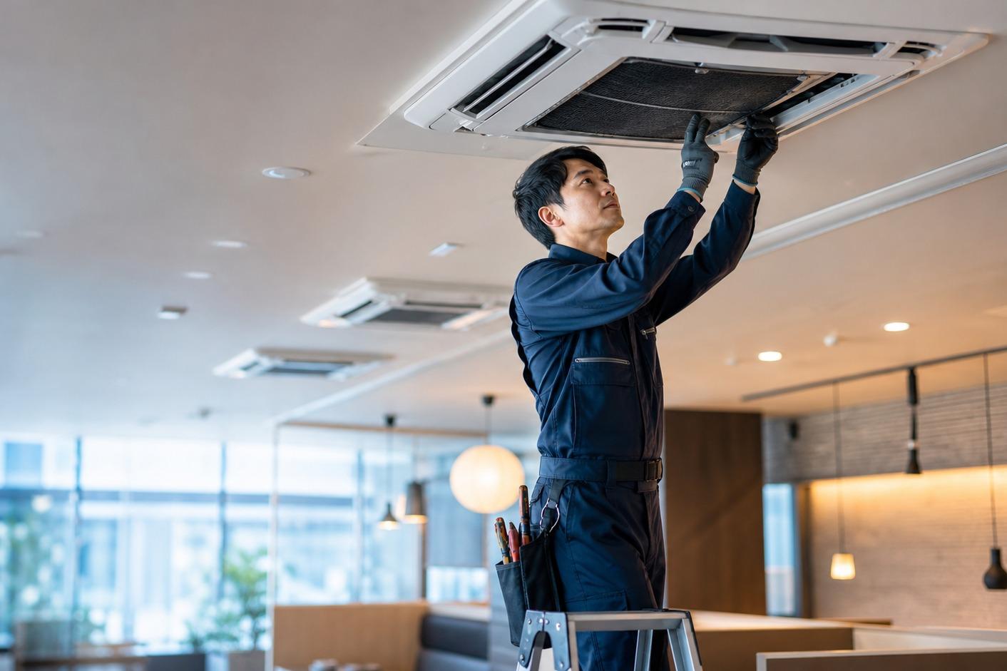 【急募】年間休日120日×残業平均5hで年収600万円も！空調設備工事スタッフの募集です！ 2