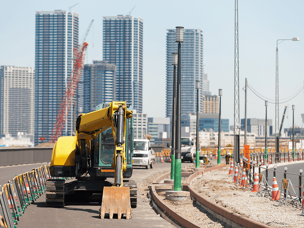 道路・外構工事の現場監督／川口市／日給1.2万～／学歴年齢不問