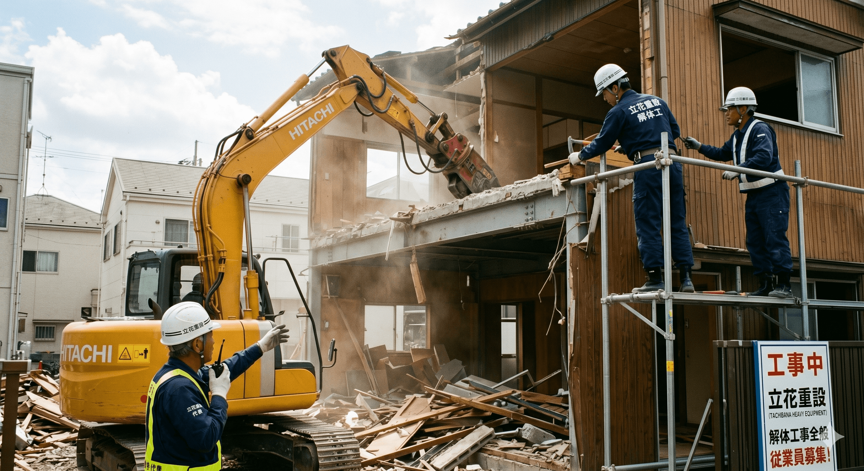 【関西・東海・四国】スタートアップ企業で挑む解体工👷特別な資格不要、やる気と実力を100%評価！