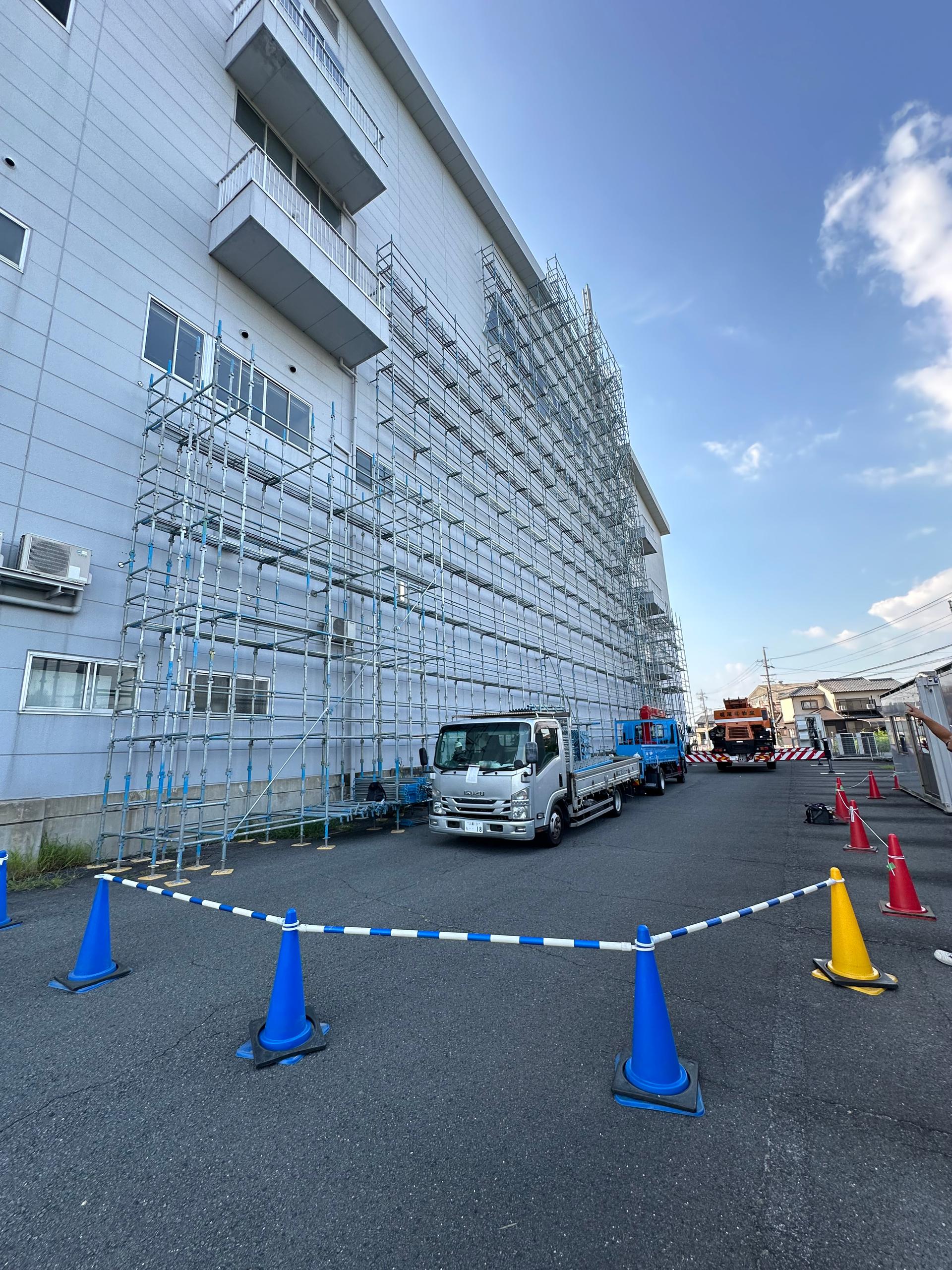 林組、鳶工事 現場作業員募集！週休1.2日、人材紹介手当あり。